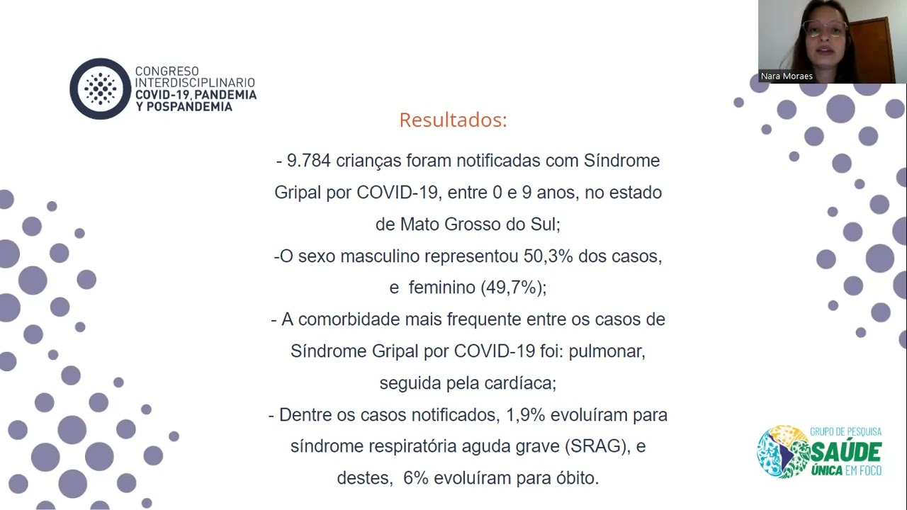 Embedded thumbnail for Caracterização dos casos de COVID-19 em crianças no estado de Mato Grosso do Sul no ano de 2021